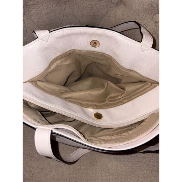 JONES NEW YORK White Purse with pockets - Picture 4 of 5